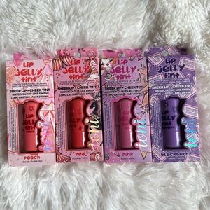 NIB Ioni Lip Jelly Tint set of 4
